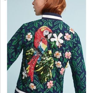 Anthropologie Bomber Jacket x Chloe Oliver - Lg